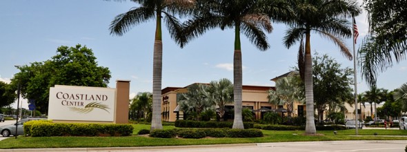 Commercial Landscaping<br>Cheesecake Factory, Naples Florida
